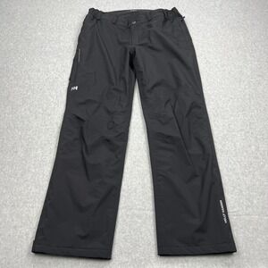 Helly Hansen Snow Pants Men's XL Black H/H HellyTech Insulated Waterproof Pocket